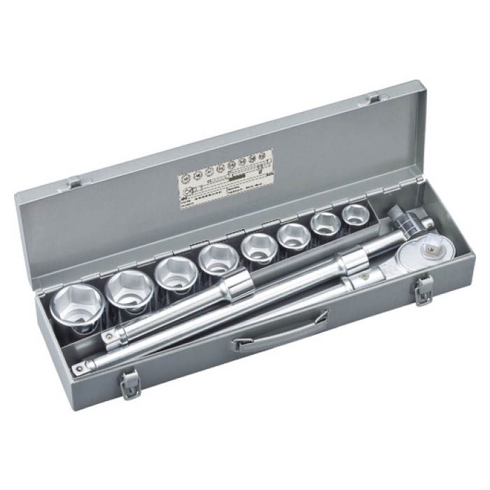 (T)TONE ソケットレンチセット 差込角19.0mm 12点セット 200MS