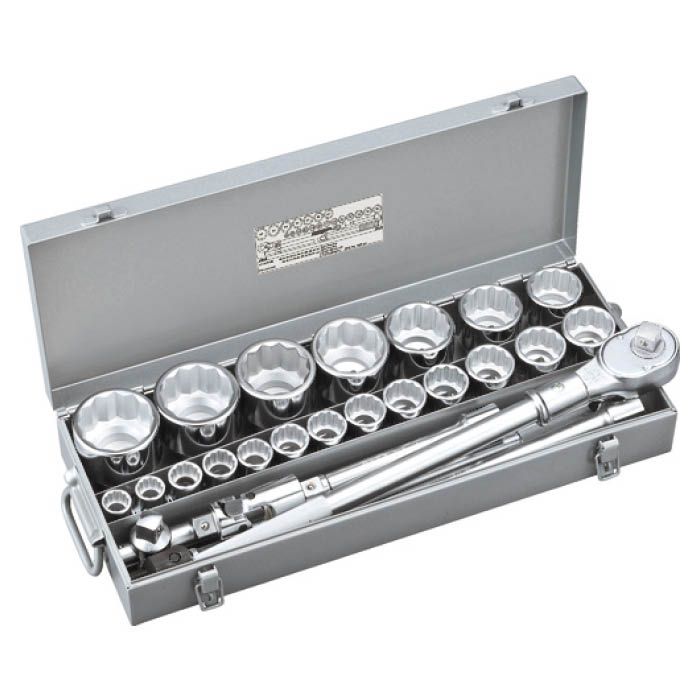 (T)TONE ソケットレンチセット 差込角19.0mm 26点セット 230M