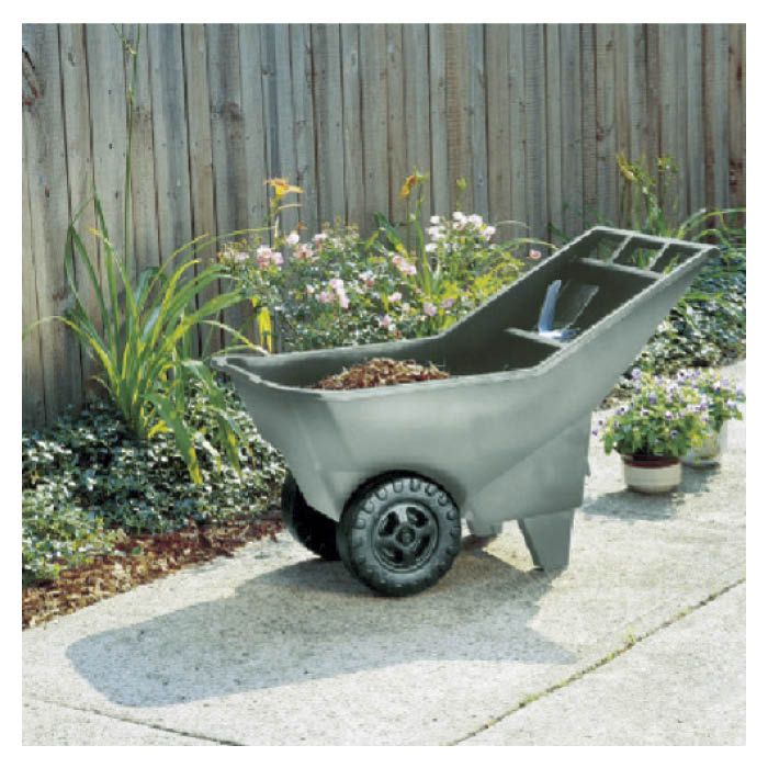 (T)ラバーメイド ユーティリティローンカート グリーン 370612714(Tcode:8194215)の説明画像2