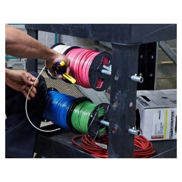 (T)ラバーメイド ヘビーデューティーユーティリティカート ブラック 45201007(Tcode:8194737)の説明画像4