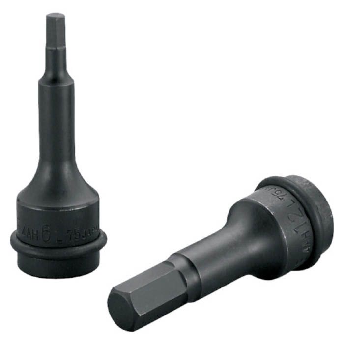 (T)TONE インパクト用セミロングヘキサゴンソケット 6mm 4AH06L75