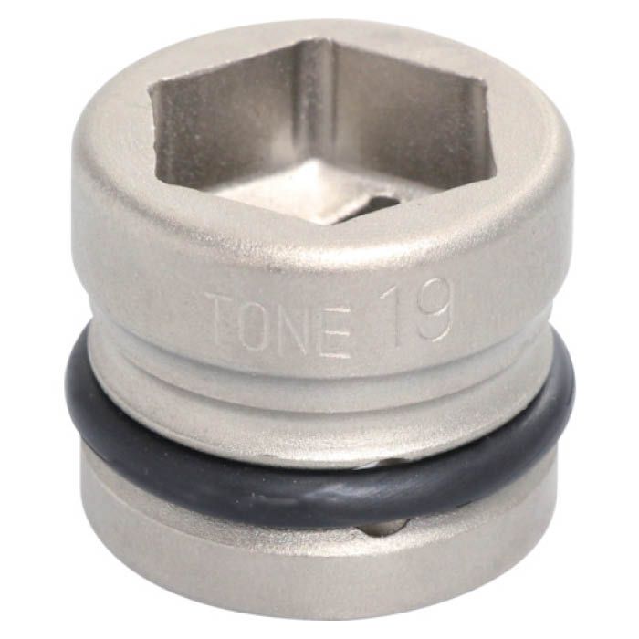 (T)TONE インパクト用ショートソケット 19mm 4NV19SS