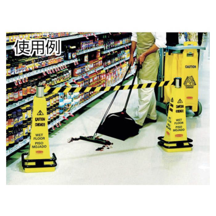 (T)ラバーメイド セーフティコーン用ウエイトリング ブラック 628407(Tcode:8193930)の説明画像3