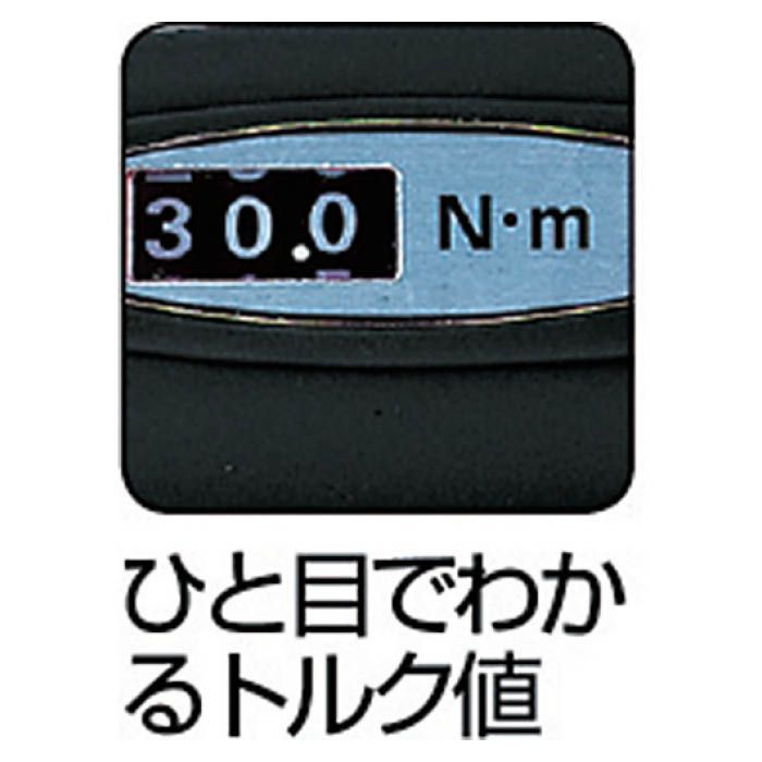 T)TONE プレセット形トルクレンチ(ダイレクトセットタイプ)最小目盛0.1