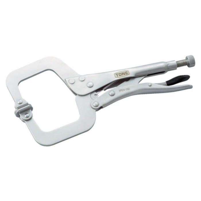 (T)TONE グリッププライヤ　C型スイベル290mm VPCV300