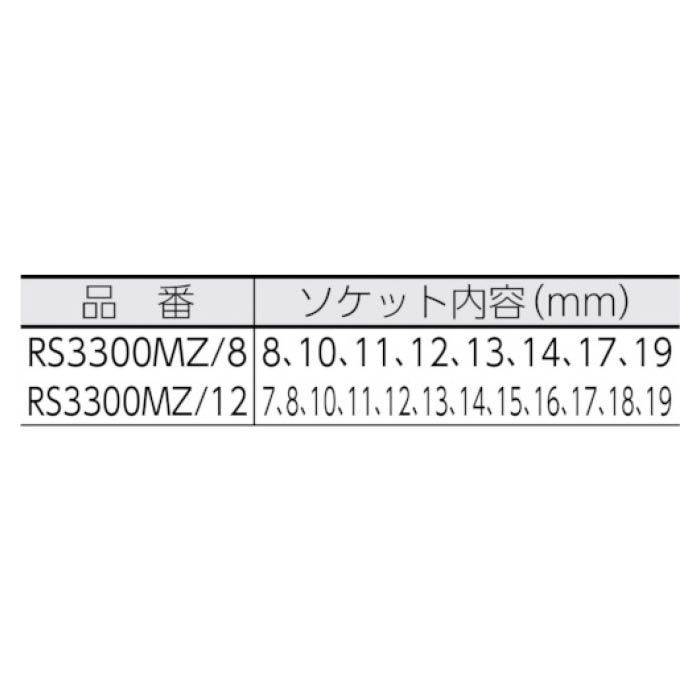 T)コーケン Z-EAL6角ディープソケットレールセット 12ヶ組 RS3300MZ12の通販｜ホームセンターナフコ【公式通販】
