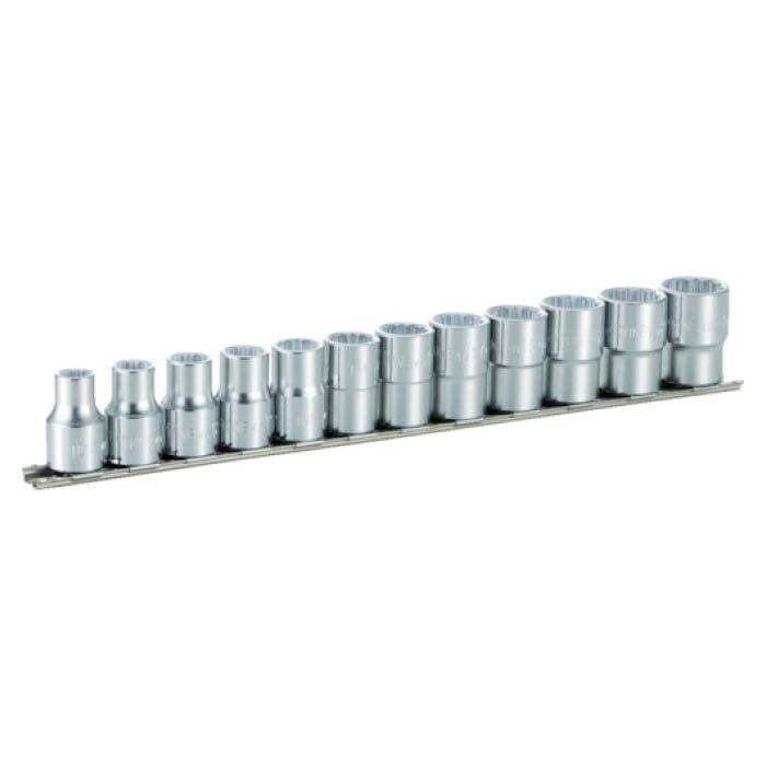 (T)TONE ソケットセット(12角・ホルダー付) 12pcs HD412
