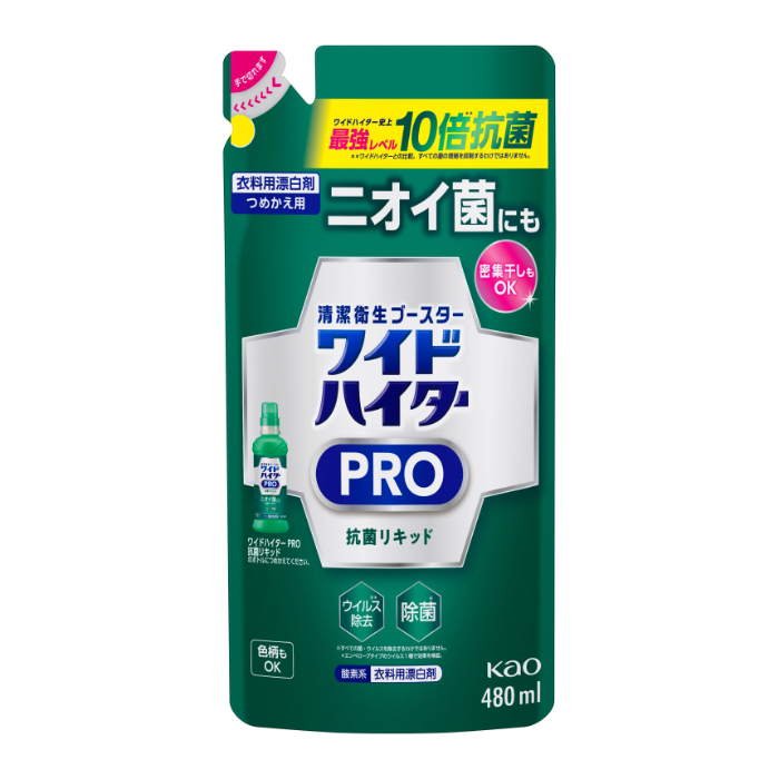 花王 ワイドハイター消臭専用ジェルグリーンシトラスの香り つめかえ500mlの通販｜ホームセンターナフコ【公式通販】