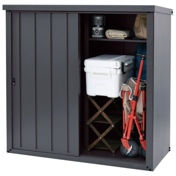 NAFCO Nカラー収納庫1515 NF-1515K(CGY)の説明画像2