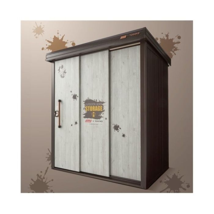 ヨドコウ ヨド物置エルモColemanモデル LMD-1811-CM/BR一般型【Bパック】間口1927.5mmタイプの説明画像4