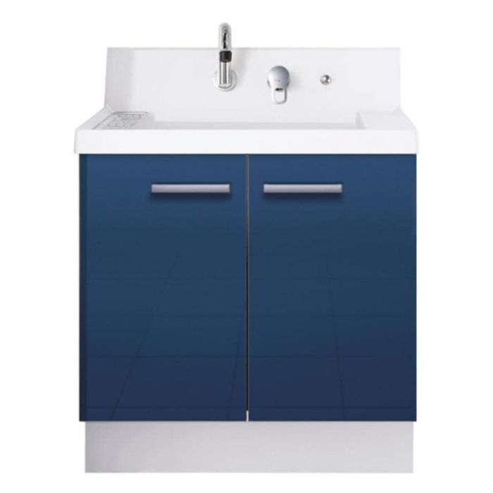 LIXIL K1シリーズ75cm洗面台 扉タイプ アーバンブルー K1N5-755SY/B12H