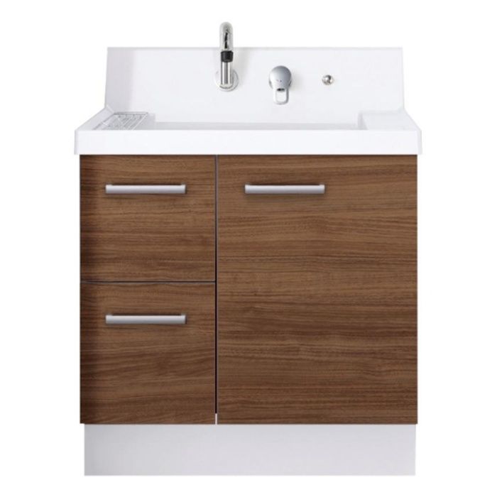 LIXIL K1シリーズ75cm洗面台 引出タイプ クリエモカ K1H5-755SY/LM2H