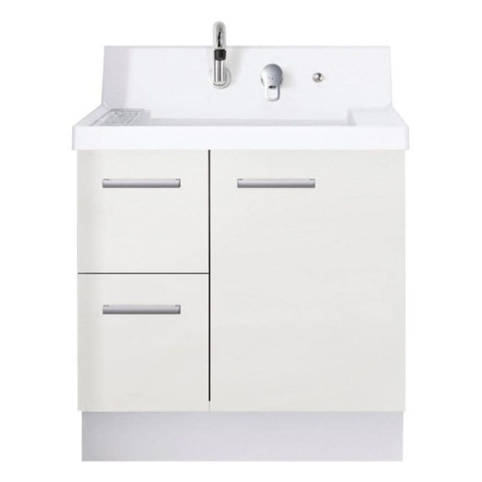 LIXIL K1シリーズ75cm洗面台 引出タイプ グロスホワイト K1H5-755SY/YS2H