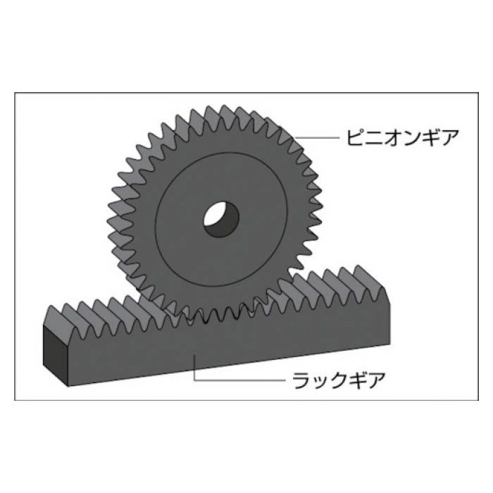 T)カタヤマ ピニオンギヤM5 歯数40 直径200 歯幅50 穴径30 M5B40の通販