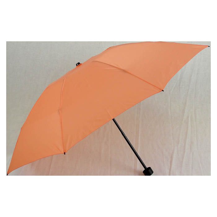 軽量折りたたみ傘 オレンジ 50cm