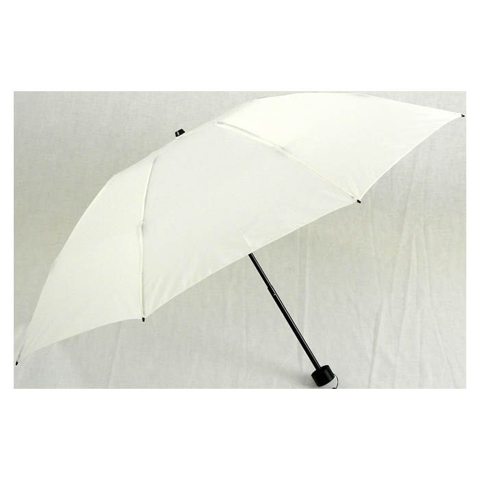 軽量折りたたみ傘 オフホワイト 50cm