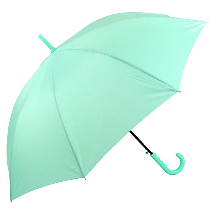 婦人傘超撥水 グリーン 60cmジャンプ