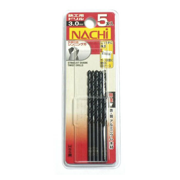 NACHI 鉄工用ドリル 5本入シンニング 3.0mm WP 3.0ミリ シンニング刃