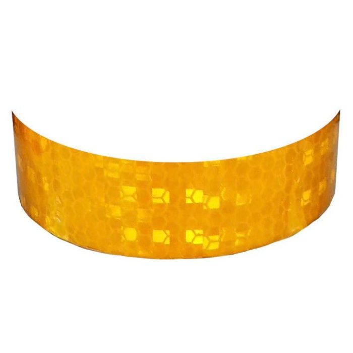 ナフコ 高輝度反射テープ 黄 25mm×1mの説明画像2