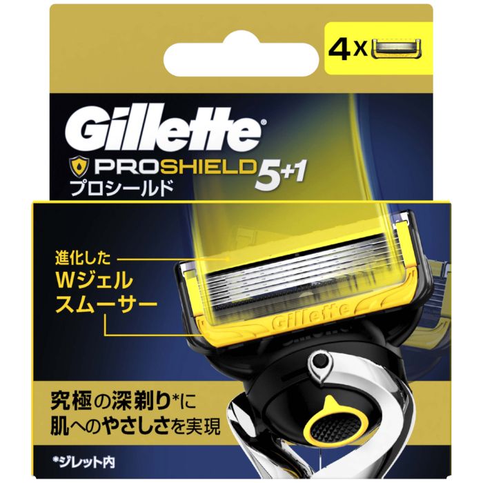 Gillette ジレット プログライド 電動タイプ 替刃4個 - 脱毛・除毛
