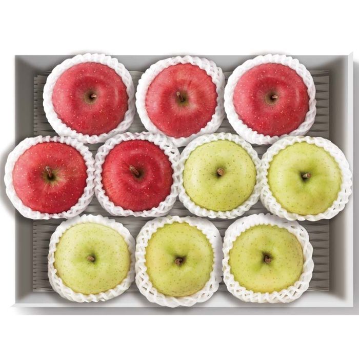 【W14-4Y】【お歳暮】サンふじ&王林りんご-承り締切:2025年12月11日の説明画像2