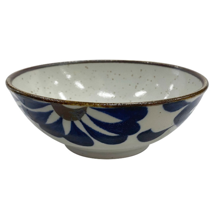 軽量食器藍唐草ボウル 16.5cm