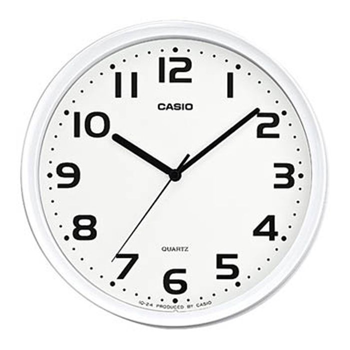CASIO(カシオ計算機) 掛け時計 スタンダード IQ-24-7JF