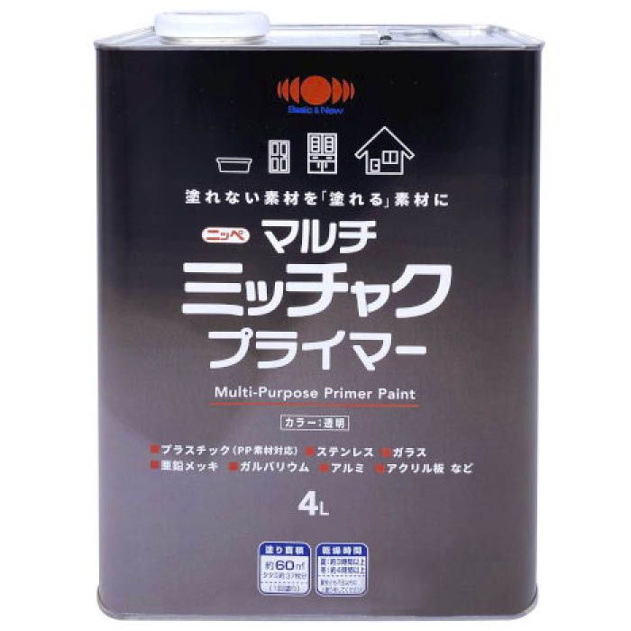 ニッペホームプロダクツ マルチミッチャクプライマー 4L