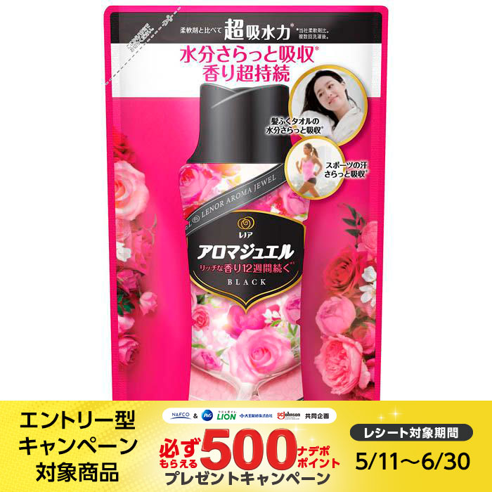 P&Gジャパン レノアアロマジュエル アンティークローズ&フローラルの香り つめかえ用 415ML