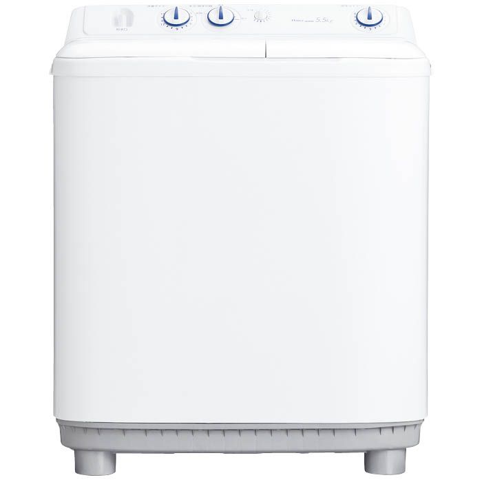 【店舗受取限定価格】Haier ハイアール5.5kg二槽式洗濯機 JW-W55G(W)