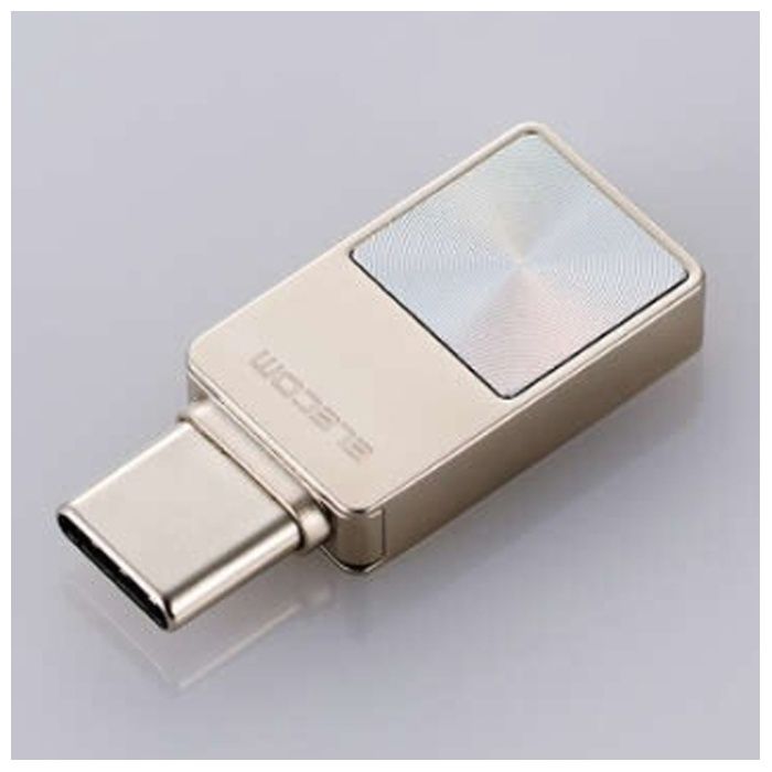 ELECOM スマホ向け　USB　5Gbps　Type-Cメモリ MF-SPU3032GSV