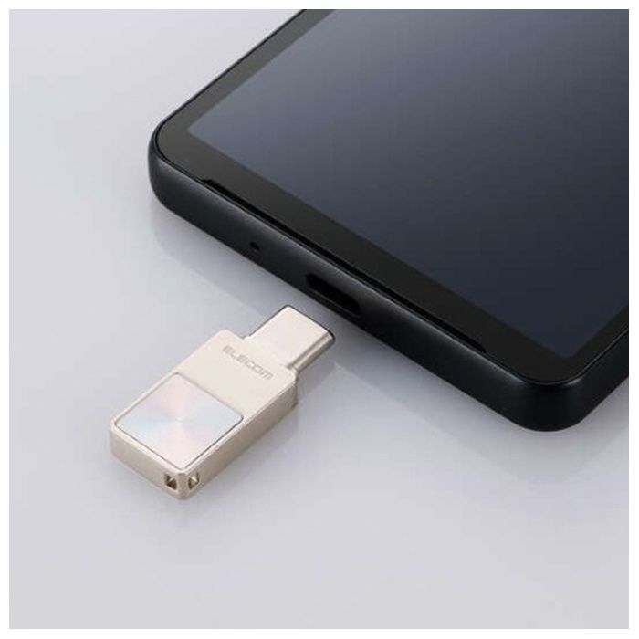 ELECOM スマホ向け　USB　5Gbps　Type-Cメモリ MF-SPU3032GSVの説明画像3
