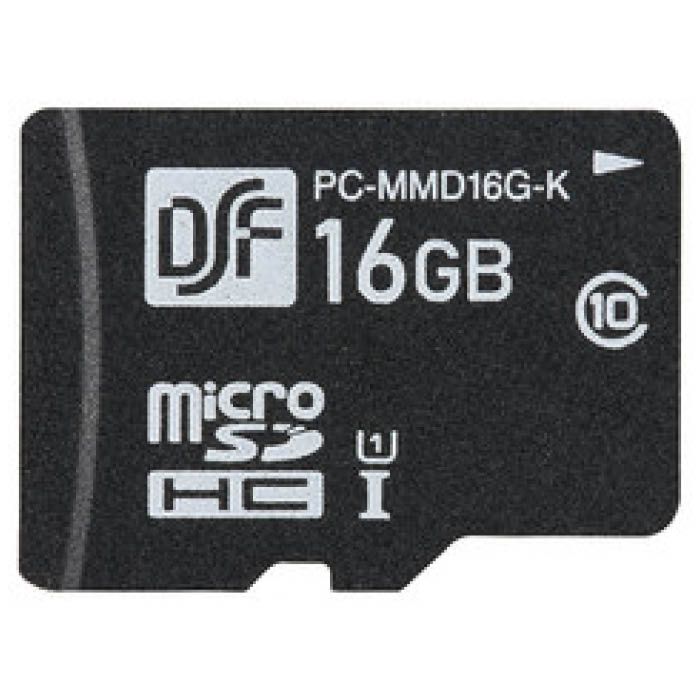 高耐久マイクロSDカード 16GB PC-MMD16G-K
