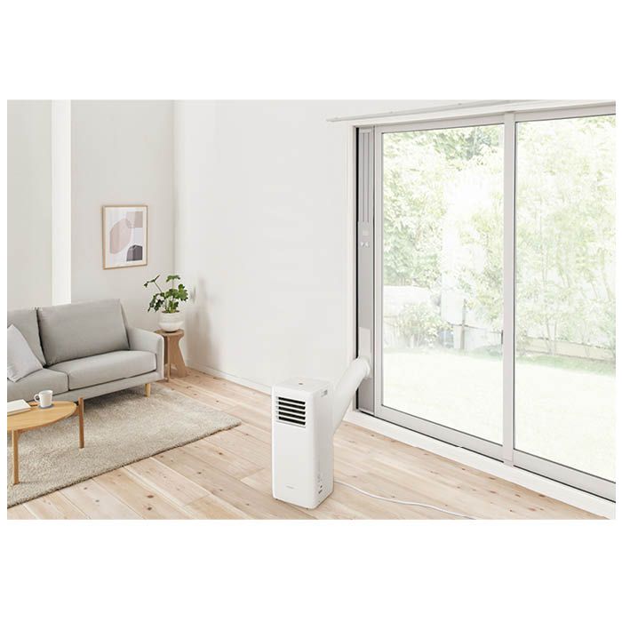 アイリスオーヤマ ポータブルクーラー ロング窓パネル IPAM-AL200の説明画像5