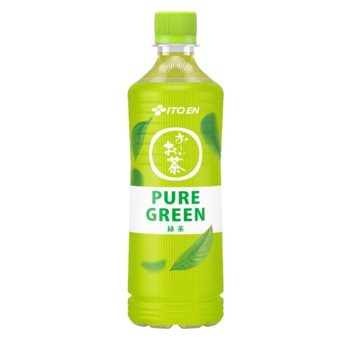 伊藤園 おーいお茶 PURE GREEN 600ml×24本　ケースの説明画像2