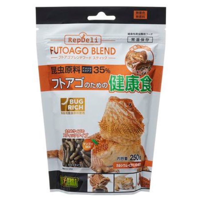 フトアゴブレンドFスティック 250g