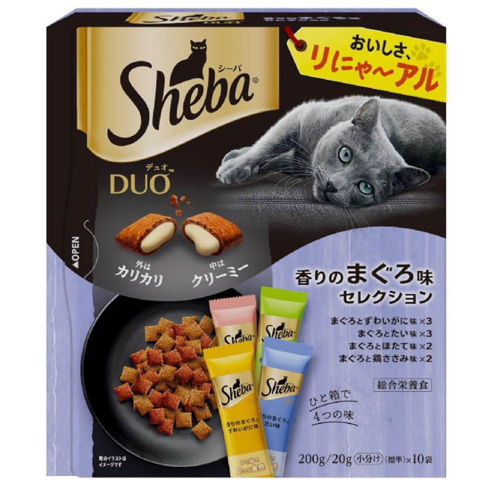 マースジャパン シーバデュオ　香りのまぐろ味セレクション 200g