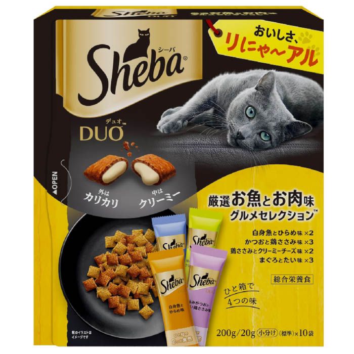 マースジャパン シーバデュオ　厳選お魚とお肉味グルメセレクション 200g