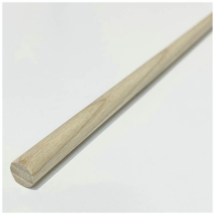 ホワイトアッシュ無垢丸棒 10Φ×1820mm
