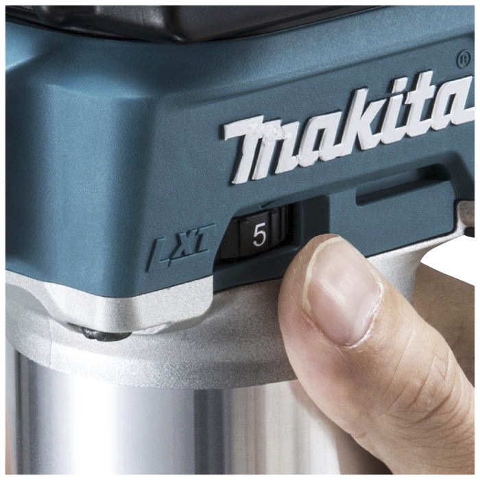 マキタ 充電式トリマ RT002GRDX プランジベース仕様 バッテリ・充電器・ケース付き - 3
