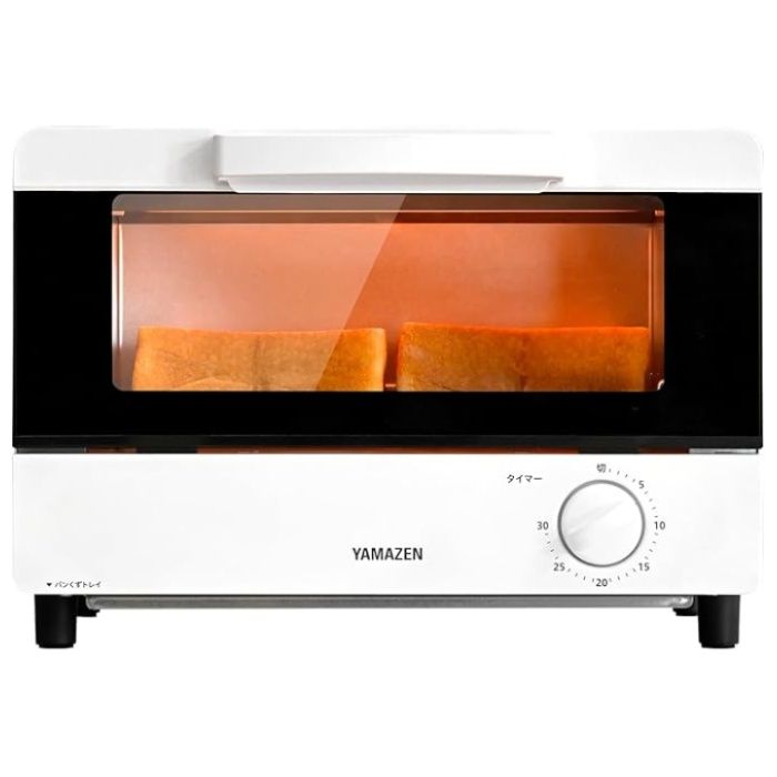 YAMAZEN オーブントースター YTRB-S100(W)