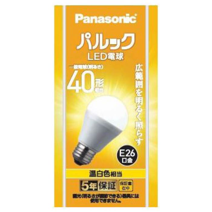 Panasonic (パナソニック) LED電球E17全方向40W電球色 LDA4LGE17Z40ESW2の通販｜ホームセンターナフコ【公式通販】