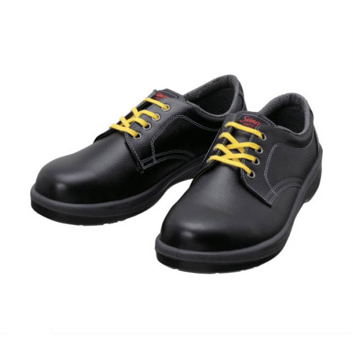 シモン　静電安全靴　短靴　7511黒静電靴　25.5cm