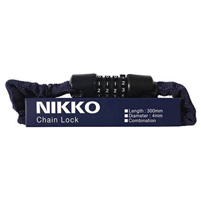 ニッコー(NIKKO) チェーンロックNC658C300 インディゴブルー