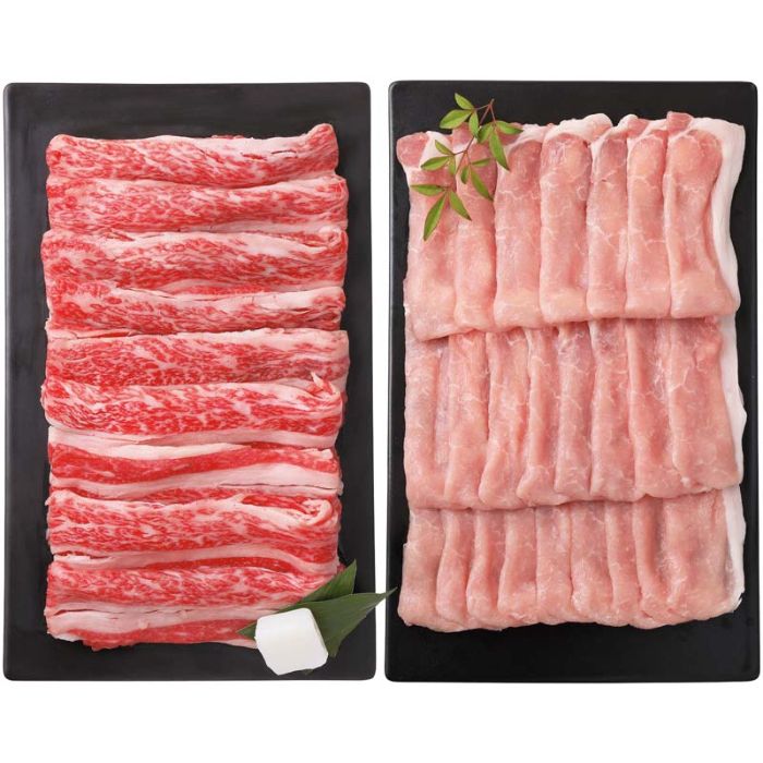 【Y8-14】【お歳暮】国産牛と国産豚のすき焼き用-承り締切:2025年12月11日の説明画像2