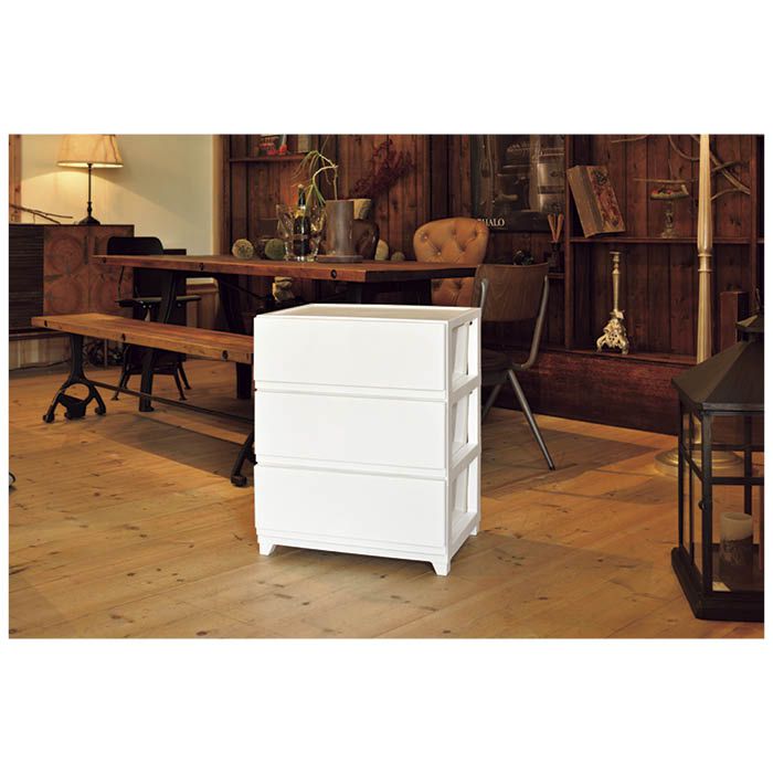 JEJアステージ デコニーシーヴォワイド3段 ホワイトの説明画像2