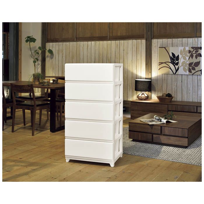 JEJアステージ デコニーシーヴォワイド5段 ホワイトの説明画像2