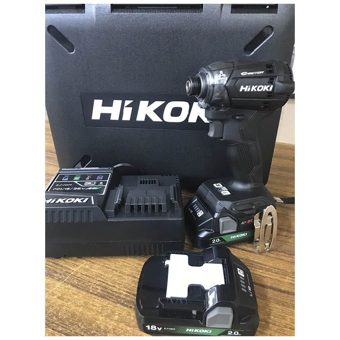 HiKOKI インパクトドライバ WH18DC(NBK)