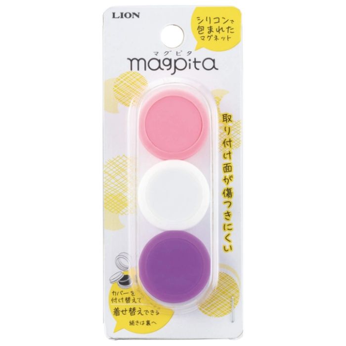 ライオン シリコンマグネット マグピタ ピンク SM-3P