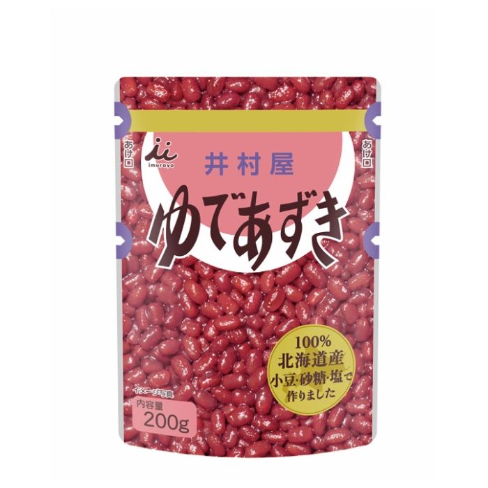 井村屋 パウチゆであずき 200g
